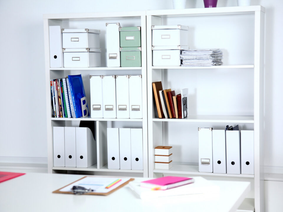 Reduce Office Clutter with Filing Racks