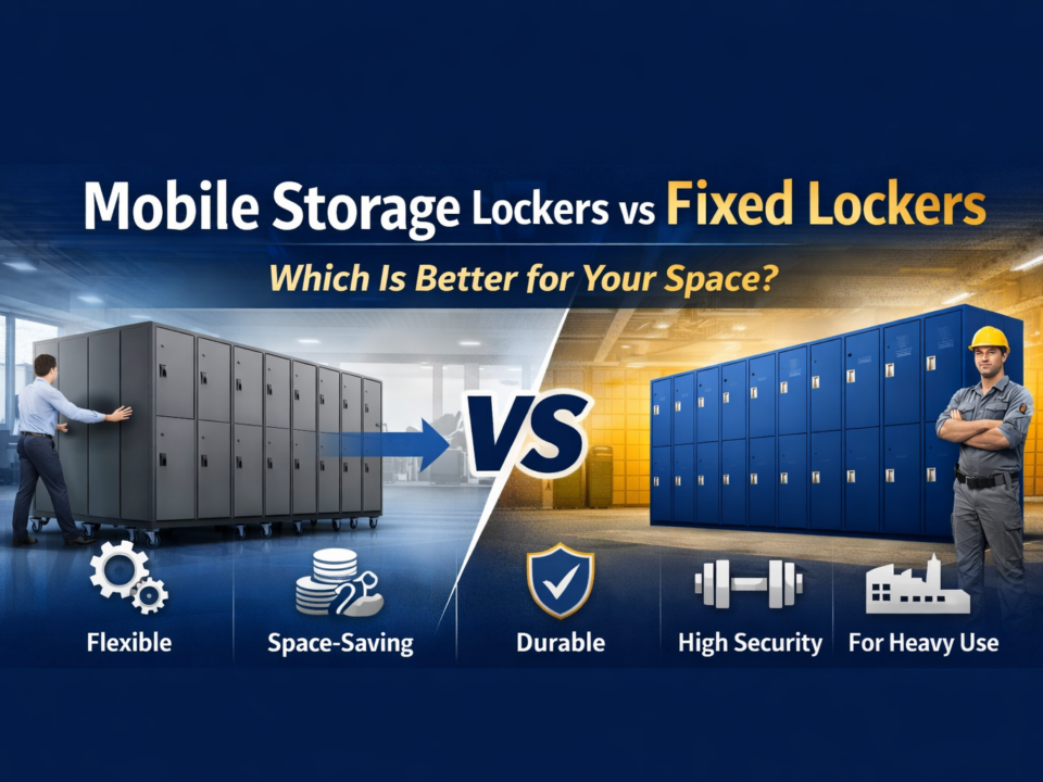 Mobile Storage Lockers vs Fixed Lockers Which Is Better for Your Space