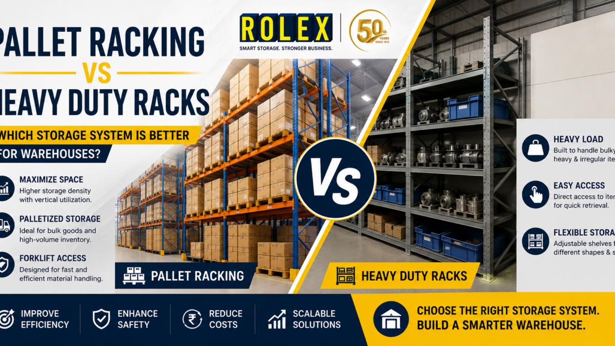 Pallet Racking vs Heavy Duty Racks Which Storage System is Better for Warehouses